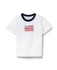 Boys' Flag Graphic T-Shirt - Little Kid, Big Kid