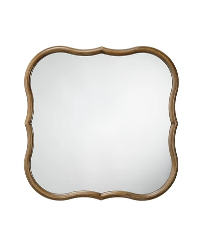 Jamie Young Daisy Wood Wall Mirror