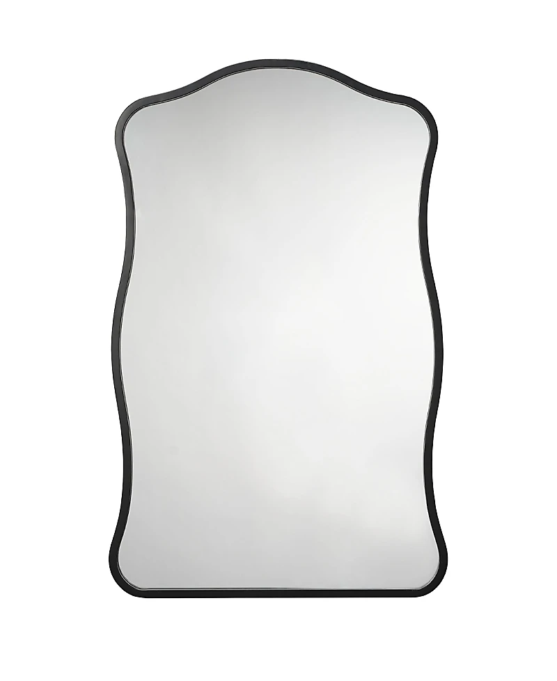 Jamie Young Aurora Wavy Iron Wall Mirror