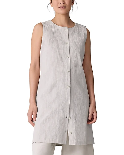 Eileen Fisher Tie Back Vest