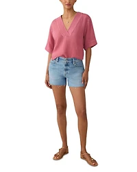 Dune Relaxed Fit Cotton Gauze Top