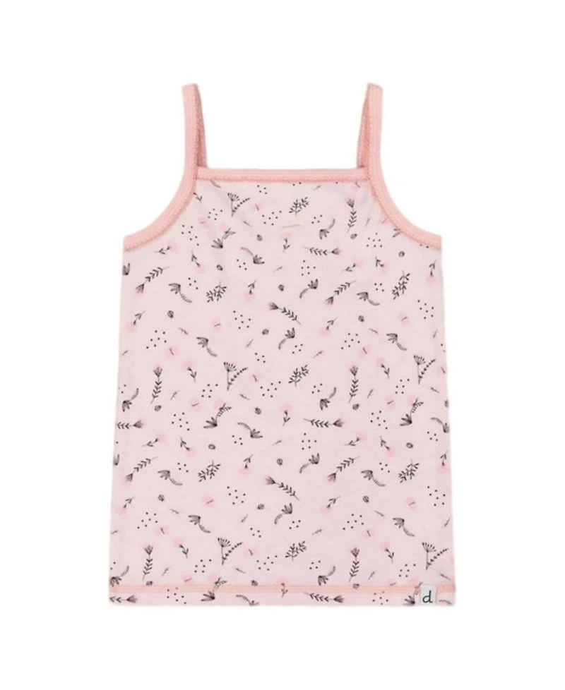 Girls' Printed Organic Cotton Flowers Tank Top - Little Kid, Big Kid