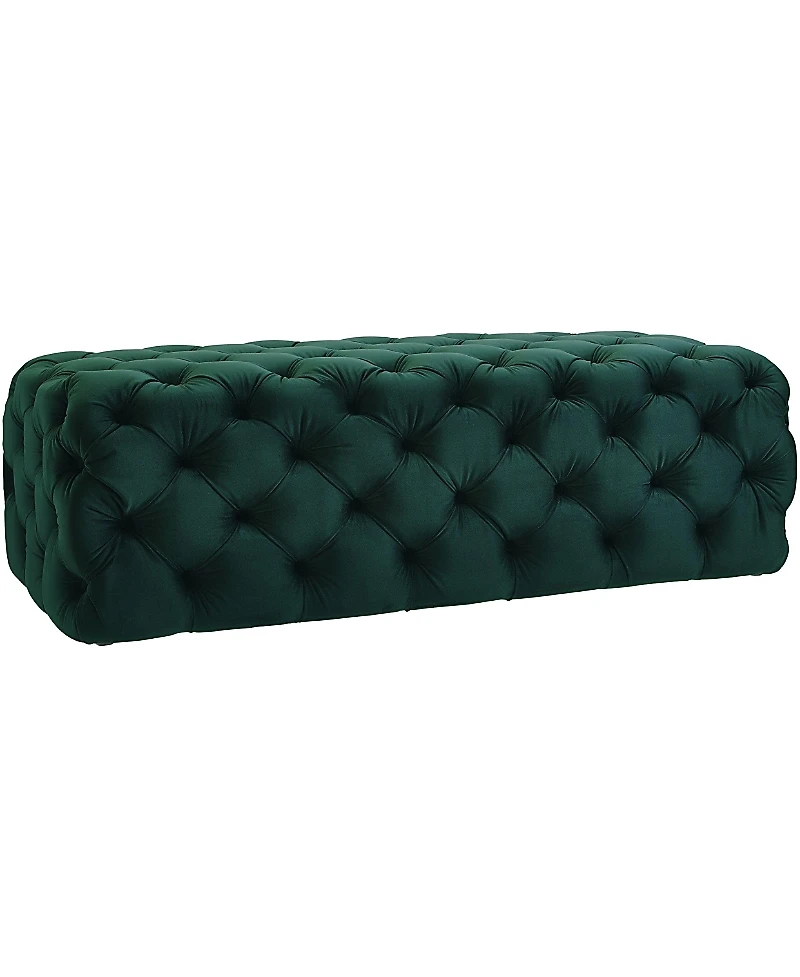 Tov Furniture Kaylee Velvet Ottoman