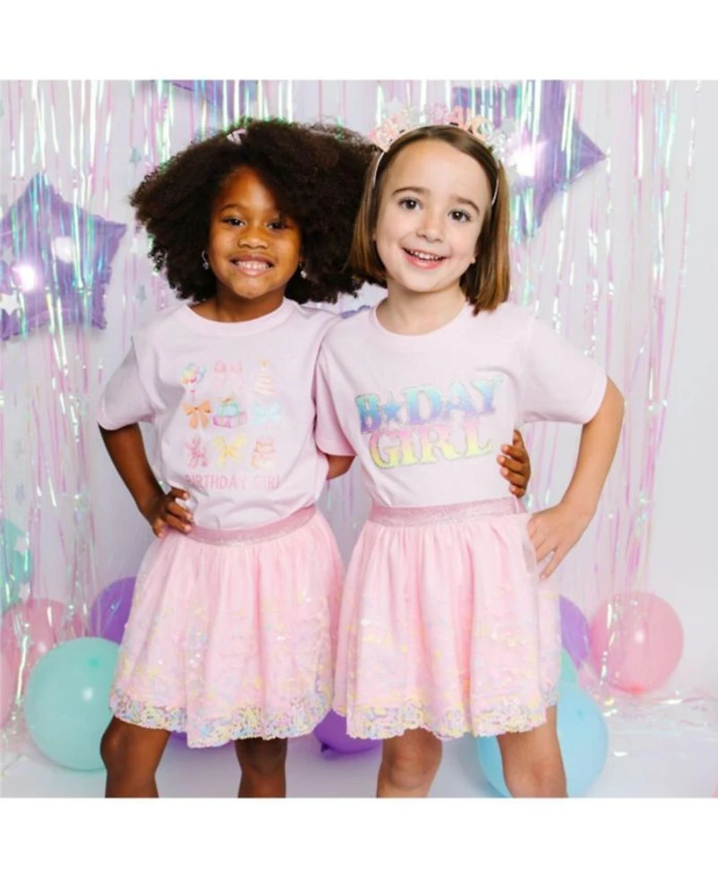 Girls' Birthday Girl Cutie Short Sleeve T-Shirt - Baby