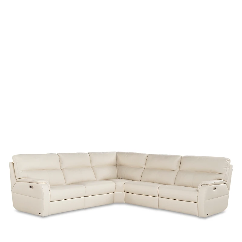 Giuseppe Nicoletti Grazia Power Reclining 5 Piece Sectional