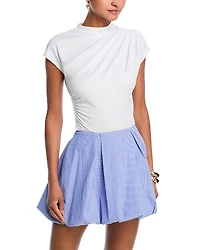 Aqua Draped Top - Exclusive