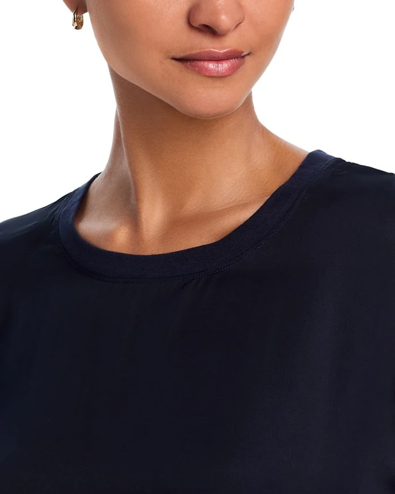 Delphine Satin Tee