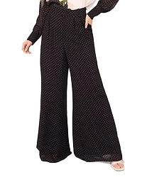 Wide Leg Tuck Pants