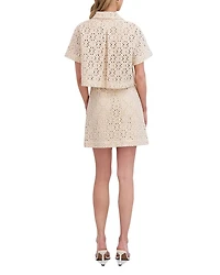 Lace Mini Skirt