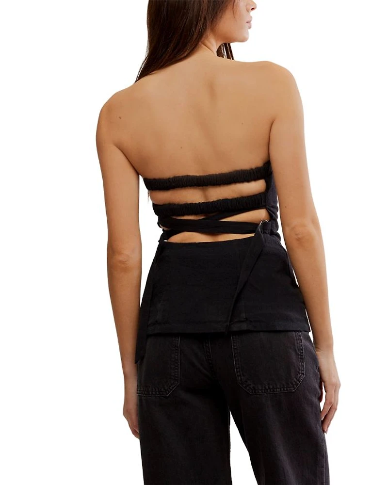 Lora Strappy Back Tube Top