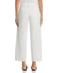 District High Rise Column Ankle Jeans Washed Sandstone