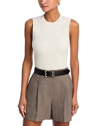 Frame The Fine Cable Tank Top