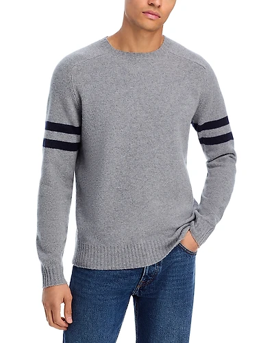 The Men's Store at Bloomingdale's Striped Sleeves Sweater