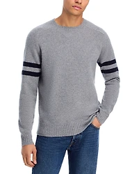 The Men's Store at Bloomingdale's Striped Sleeves Sweater