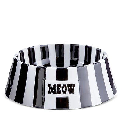 Jonathan Adler Vice Pet Bowl - Meow