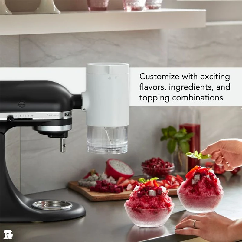 Shaved Ice Mixer Attachment
