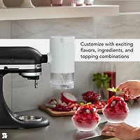 Shaved Ice Mixer Attachment
