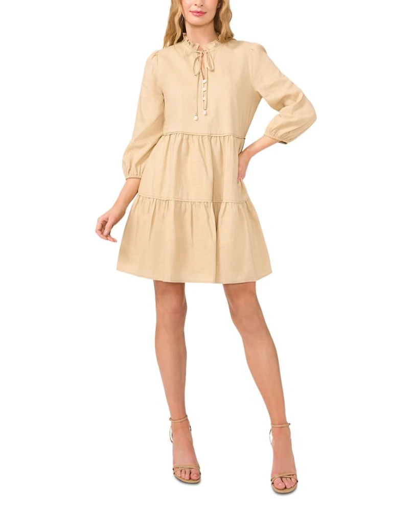 Long Sleeve Tiered Dress