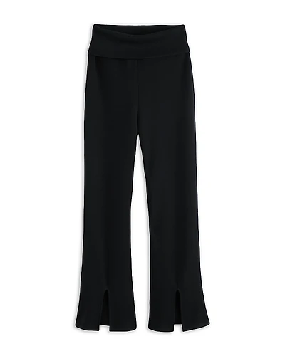 Aqua Girls' Stretch Slit Pants, Little Kid, Big Kid - Exclusive
