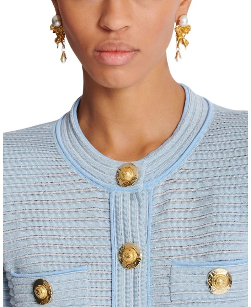 Anges Baroque Brass Earrings