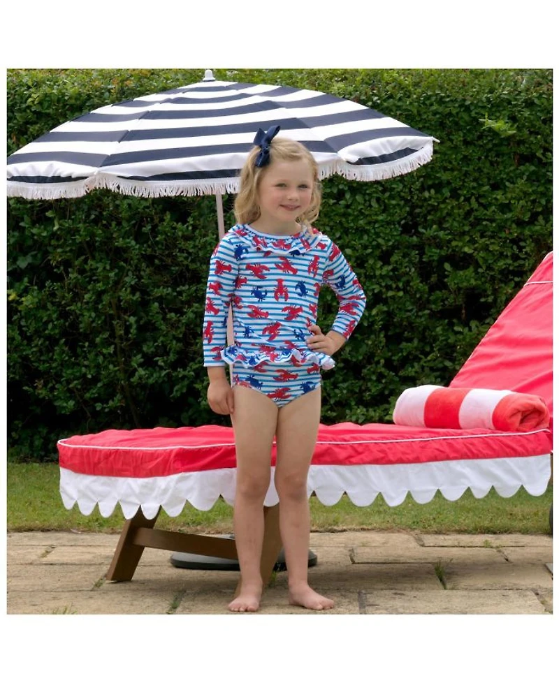 Unisex Lobster Top and Bottom Rashguard Set