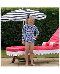 Unisex Lobster Top and Bottom Rashguard Set