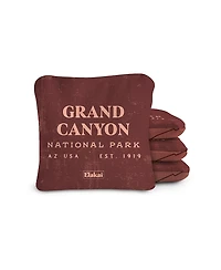 Elakai 6x6 Grand Canyon National Park Durasuede + Turbo Polyglide Pilot Versacraft Cornhole Bags