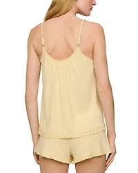 Gisele Ruffled Trim Short Pajama Set