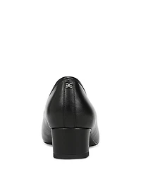 Women's Rinda Leather Kitten Heel Pumps