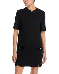 Versace Wool Blend Shift Dress