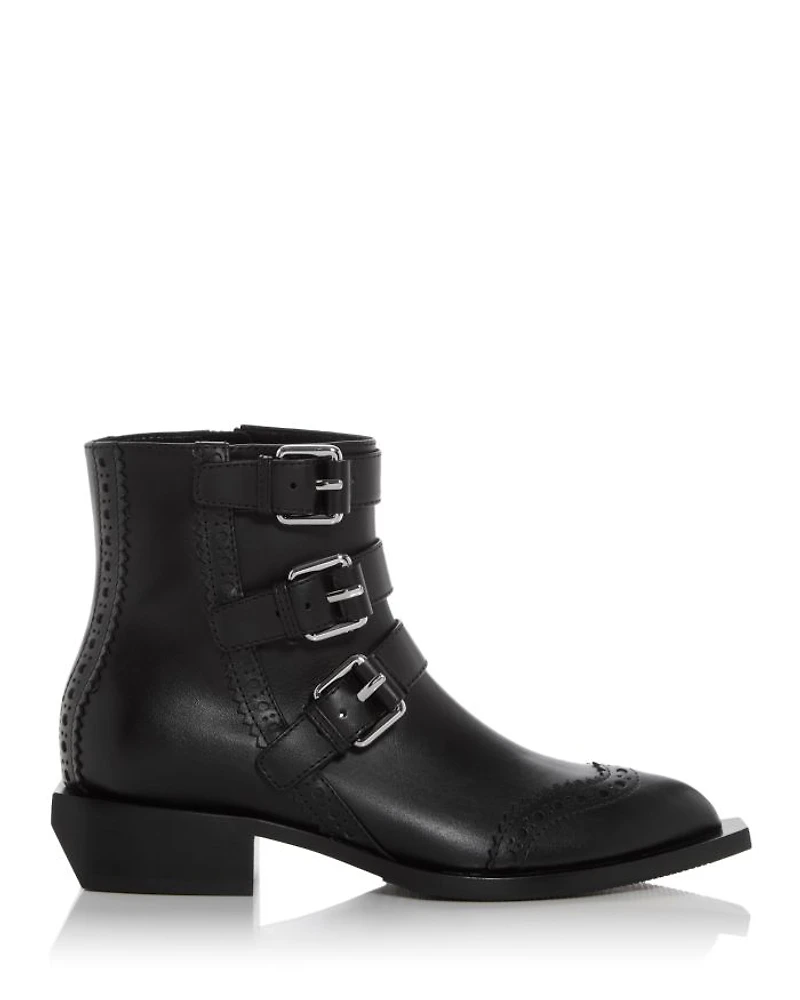 Women's Buckle Booties