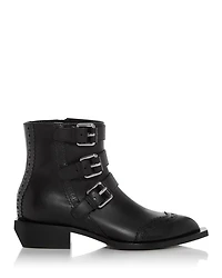 Women's Buckle Booties