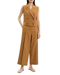 Deep Pleated Pants