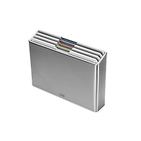Joseph Joseph Folio Steel 4 Piece Cutting Board and Case Set