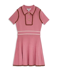 Reiss Girls' Piped Knit Dress - Little Kid