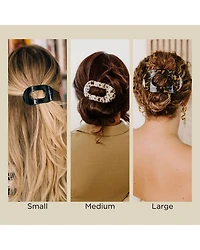 Medium Flat Round Hair Clip