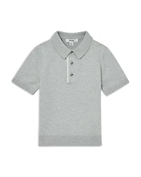Reiss Boys' Knit Short Sleeve Polo Sweater