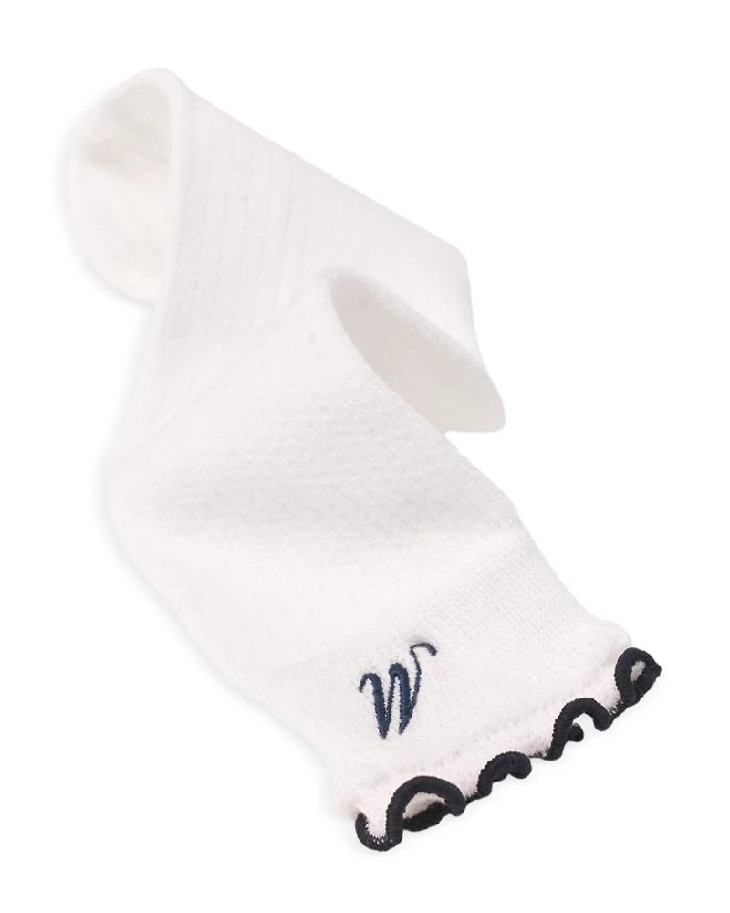 Cotton Pointelle Socks