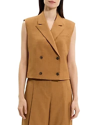 Theory Peak Double Breasted Vest