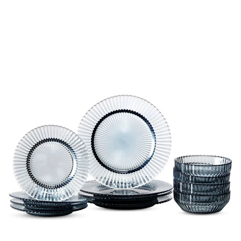 Archie Dusk 12 Piece Dinnerware Set