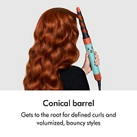 Airwrap i.d.  Straight+Wavy | Ceramic Patina/Topaz