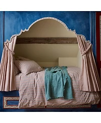 Somerley Stripe Duvet Cover Linen Blend, Queen