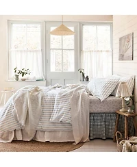 Pembroke Stripe Linen Duvet Cover