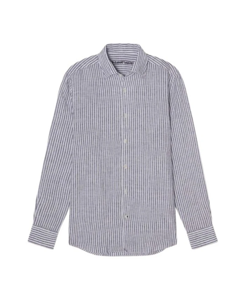 Morgan Stripe Linen Shirt