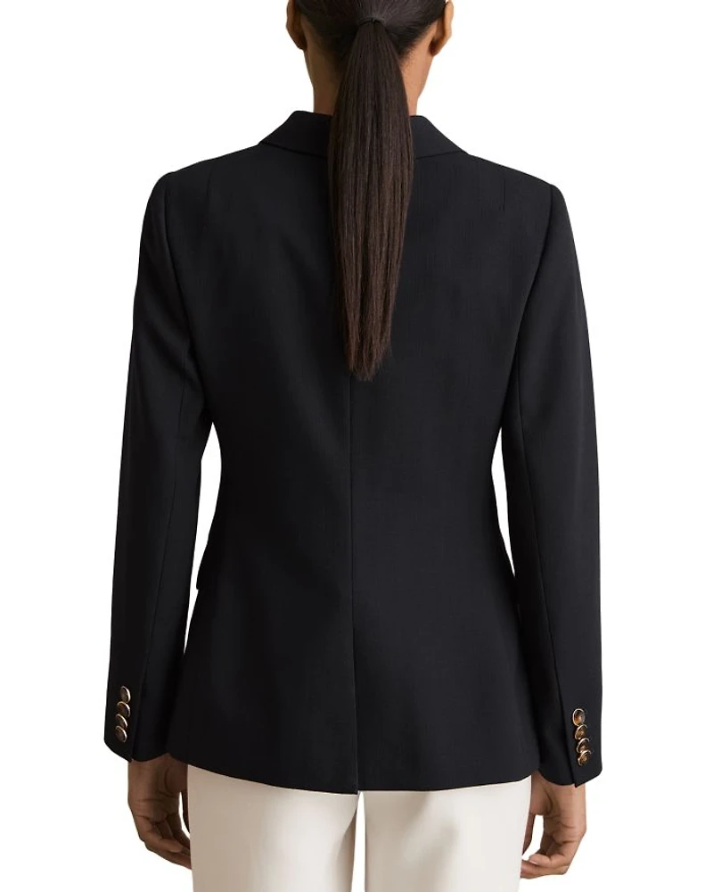 Lia DNA Double Breasted Blazer Navy