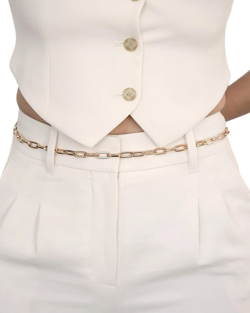 Paperclip Chain Belt