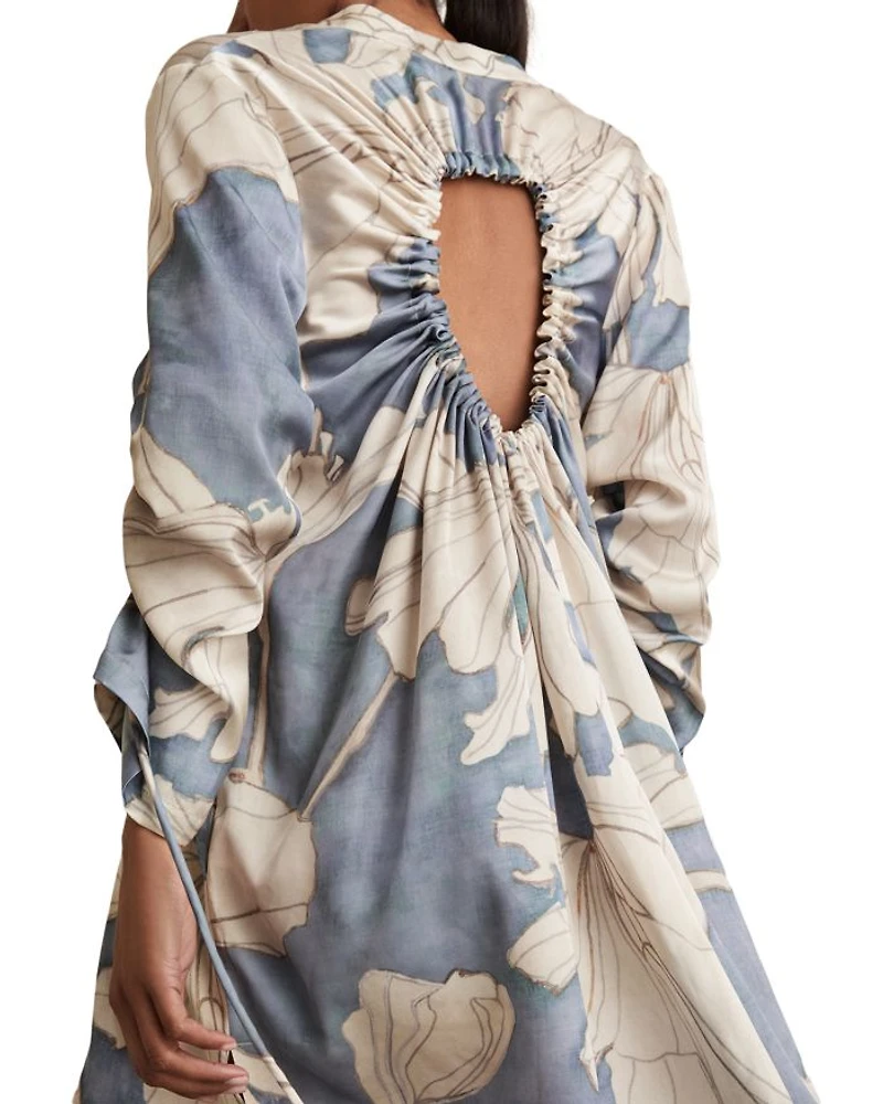 Megan Floral Shirt Dress