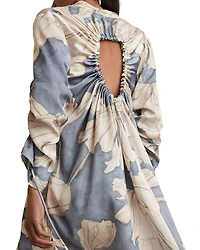 Megan Floral Shirt Dress