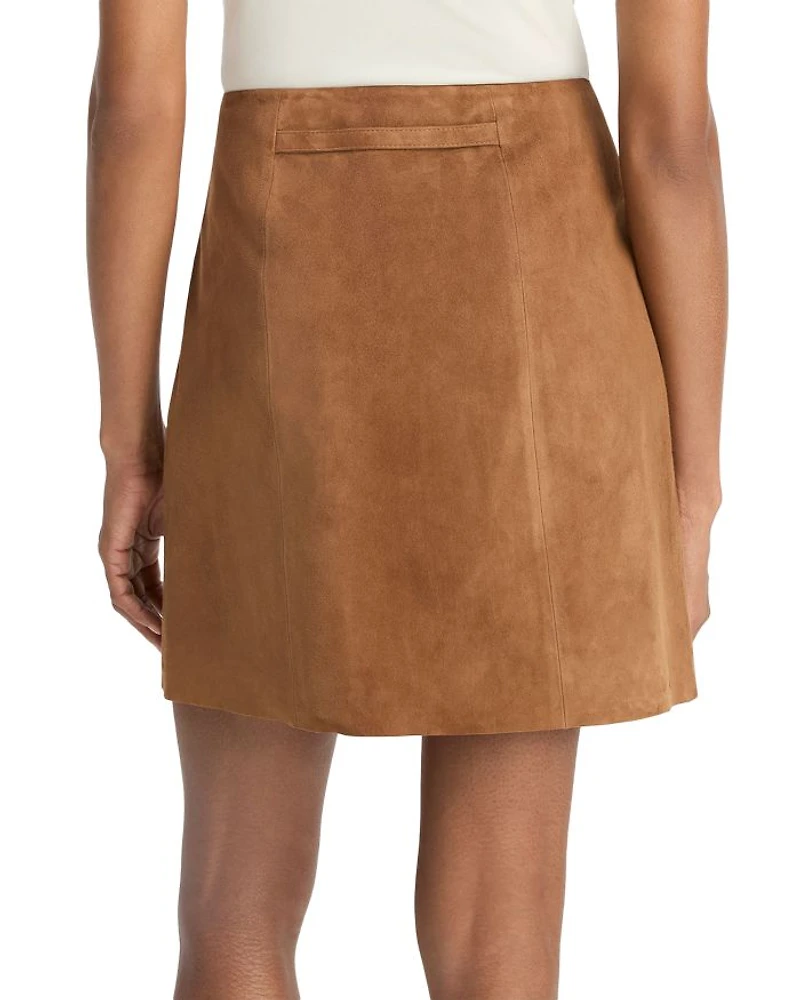 Suede Skirt