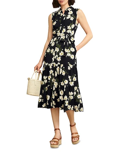 Hobbs London Thea Floral Print Dress